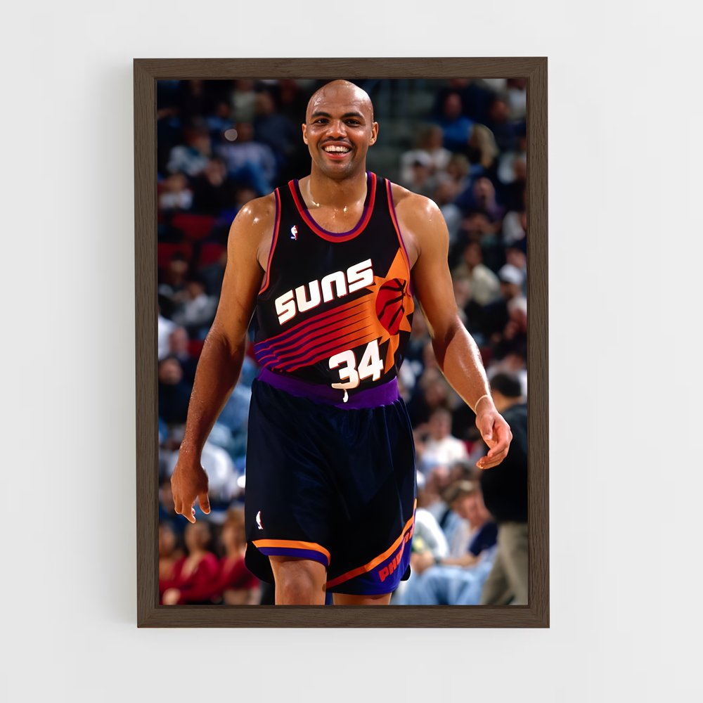 Poster Sir Charles in Action – affiche Basketball (vue 5)